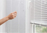 store lamelles blanc moderne corde remplacement 2mm 20mètres opaques