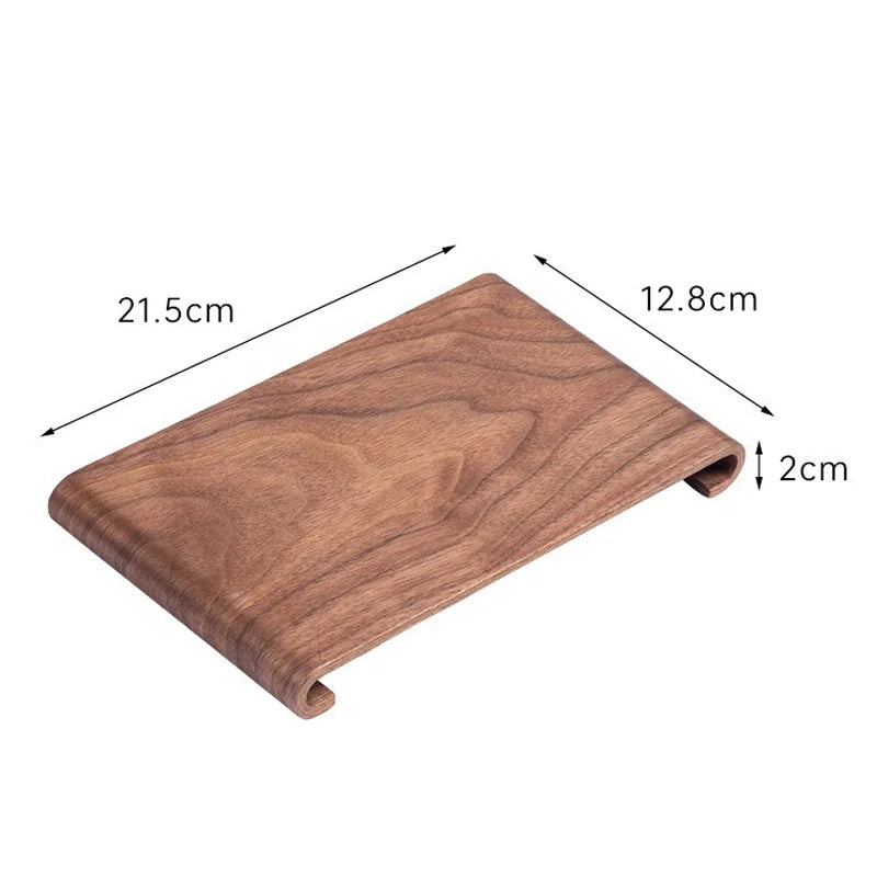 boîte bijoux bois marron foncé grain naturel classique maison