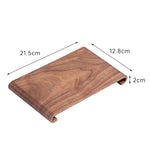 boîte bijoux bois marron foncé grain naturel classique maison