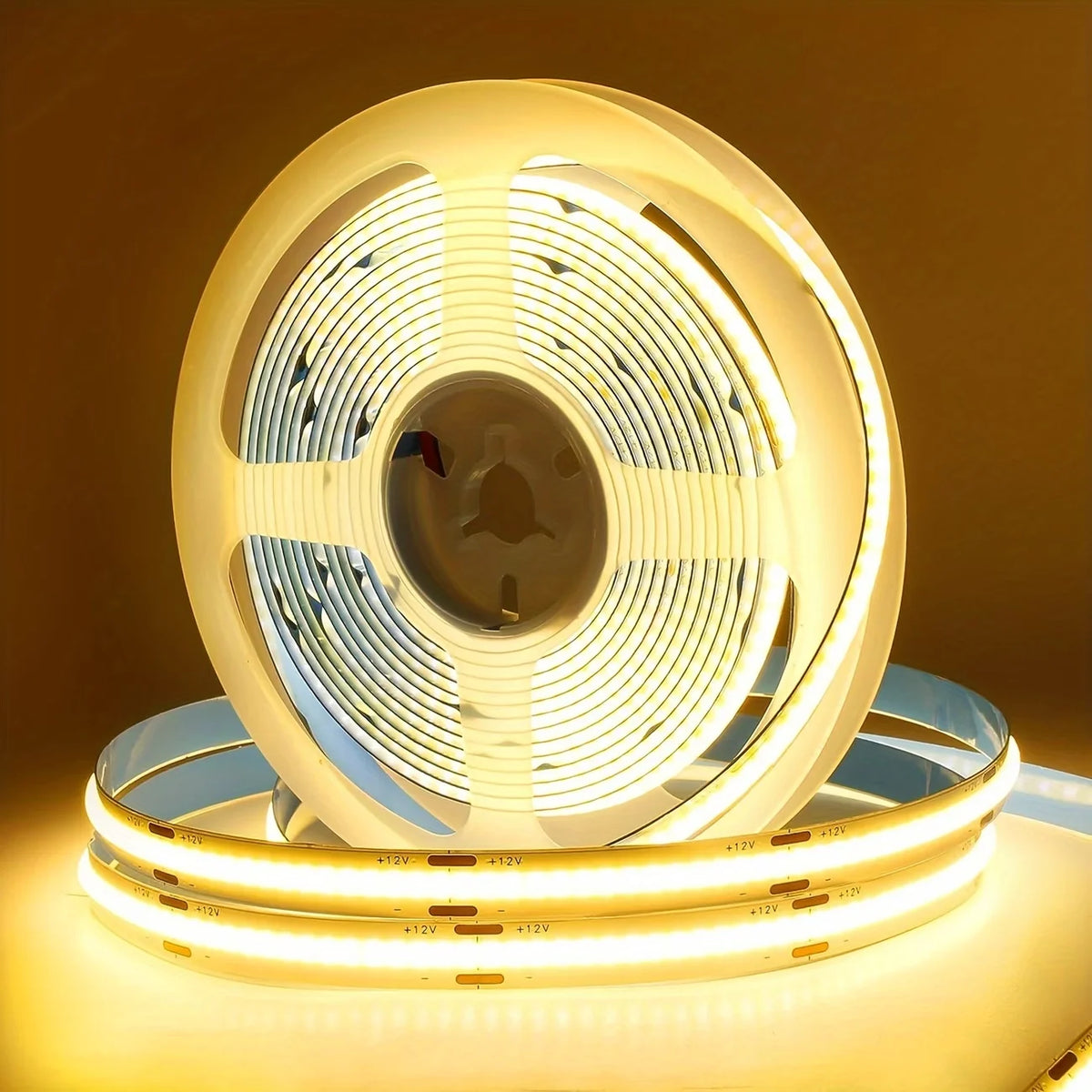 ruban led flexible blanc adhésif moderne éclairage intérieur décoration salon autoadhésif continu opaquet