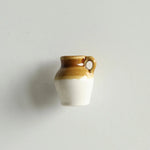 aimants réfrigérateur vases miniatures motifs floraux couleurs variées vintage minimaliste