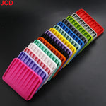 support savon silicone rose violet bleu vert orange gris moderne rayures horizontales