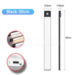 veilleuse led rechargeable usb capteur mouvement adhésive moderne 60cm 40cm 20cm blanc minimaliste