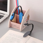 lampe led portable rechargeable clip moderne noir bleu gris