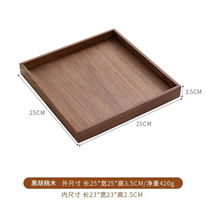 boîtes rangement bois moderne plateau thé tasses théière bijoux minimaliste