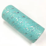 ruban tulle paillettes blanc jaune bleu rose violet rouge vert décoratif 25 yards 15cm