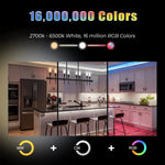 lampe led bougie blanc moderne base e14 wifi zigbee 1000 lumens 50000 heures