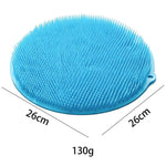 tapis bain nettoyage pieds rose vert violet bleu pointes ergonomique adhésif 26cmx26cm