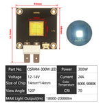éclairage scène led 150w 200w 300w 400w noir or haute précision conducteurs dorés clips