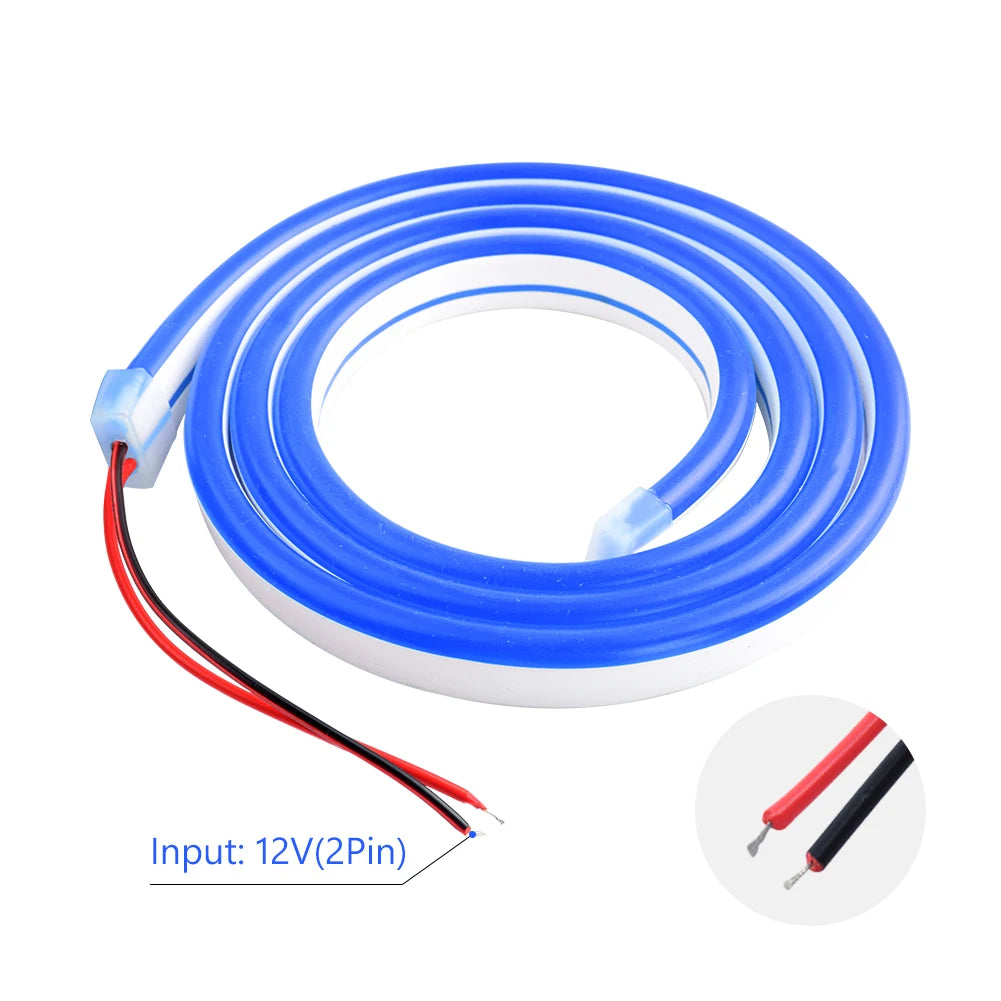 Néon LED bleu pour éclairage d'accentuation