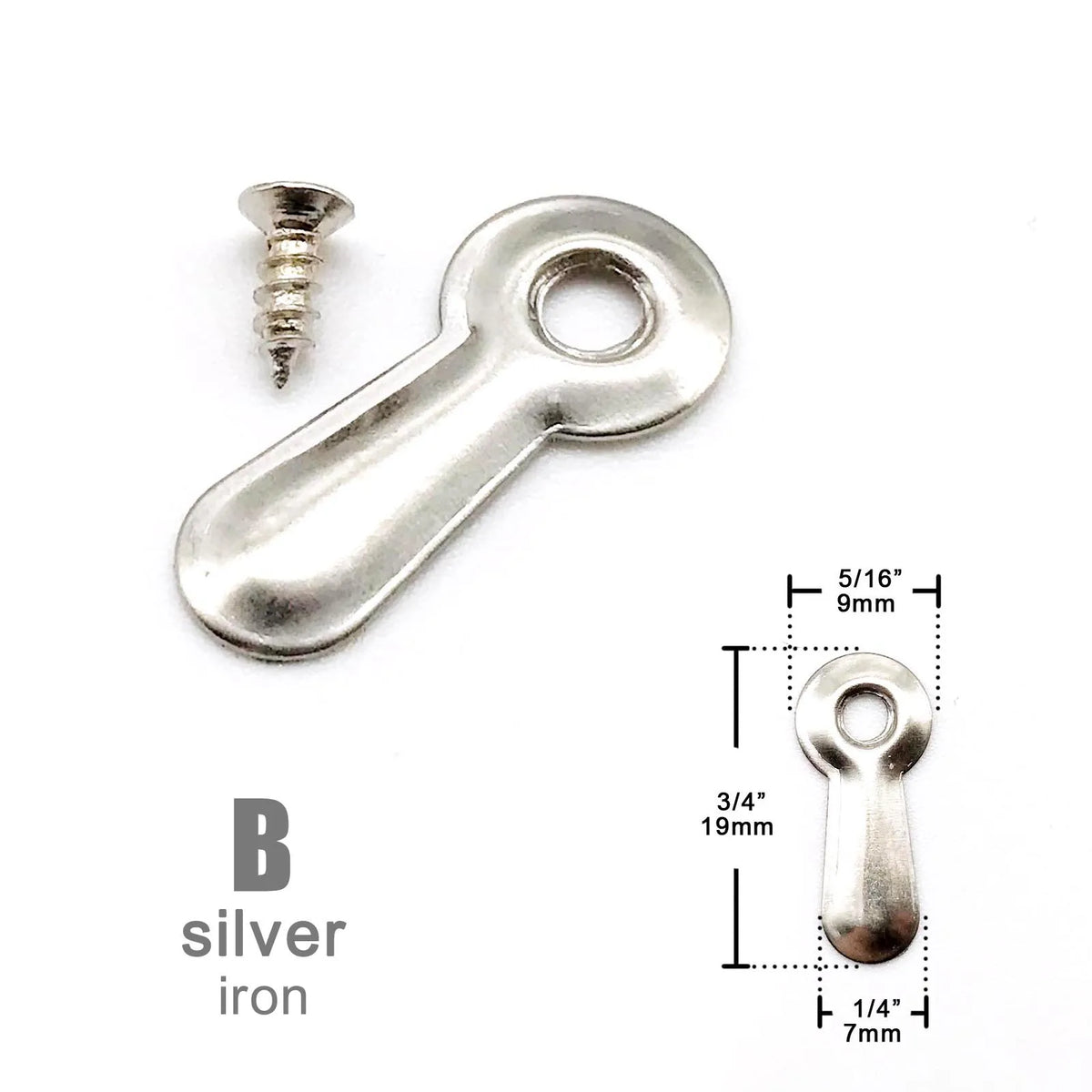 clips métalliques vis clips argent doré moderne fonctionnels fixations vis rond métal