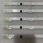 bande led blanc moderne 9led 656mm connecteurs électronique salon fixe télévision