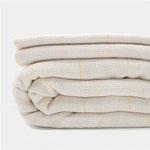 toile broderie rayée beige coton polyester antimicrobien control odeur tissu filet jaco Jacquard bricolage