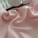 drap housse lit simple double king queen coton polyester rose clair uni moderne antidérapant