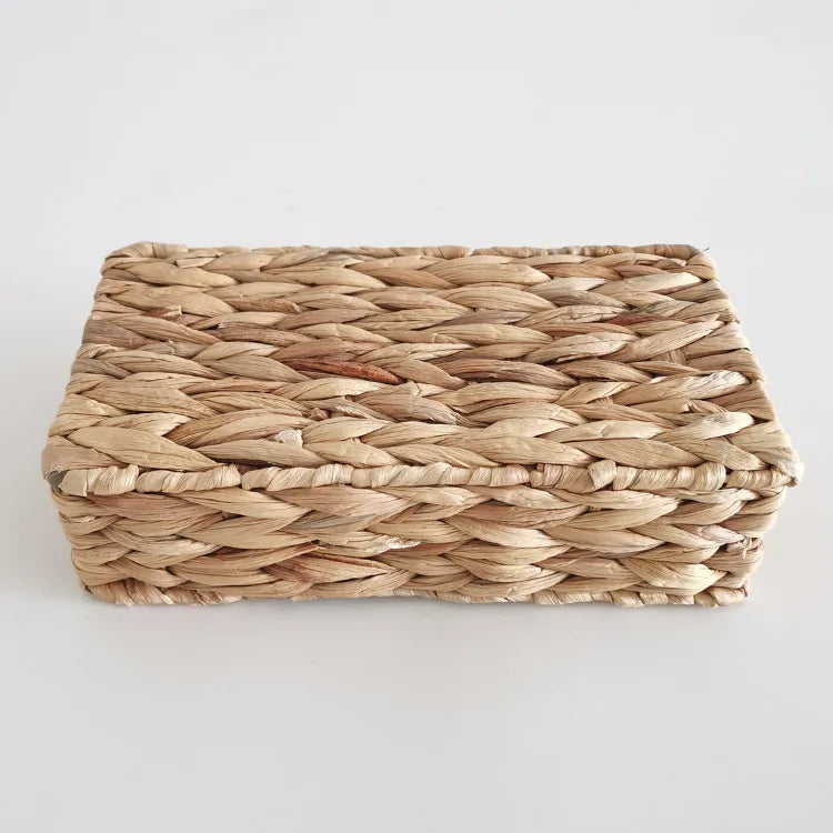 panier tressé naturel rustique bohème rangement décoration maison cuisine chambre simple artisanal