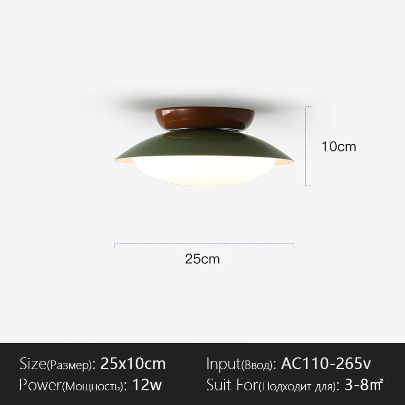 lampe moderne vert olive marron clair blanc matériau métal flux lumineux adaptable interrupteur tactile