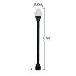 lampe miniature artificielle noire décoration maison bricolage artisanal classique moderne chambre