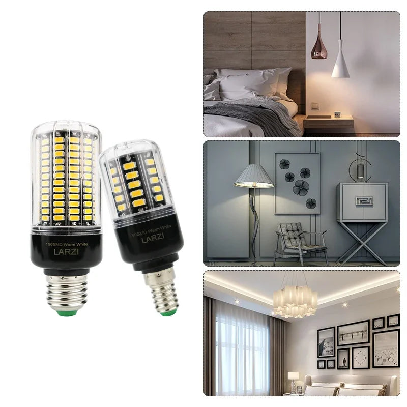 ampoule led maïs blanc chaud moderne base e14 e27 haute luminosité décoration salon intérieur
