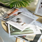 accessoires photo decoration intérieure magazines affiches fruits vases table noël