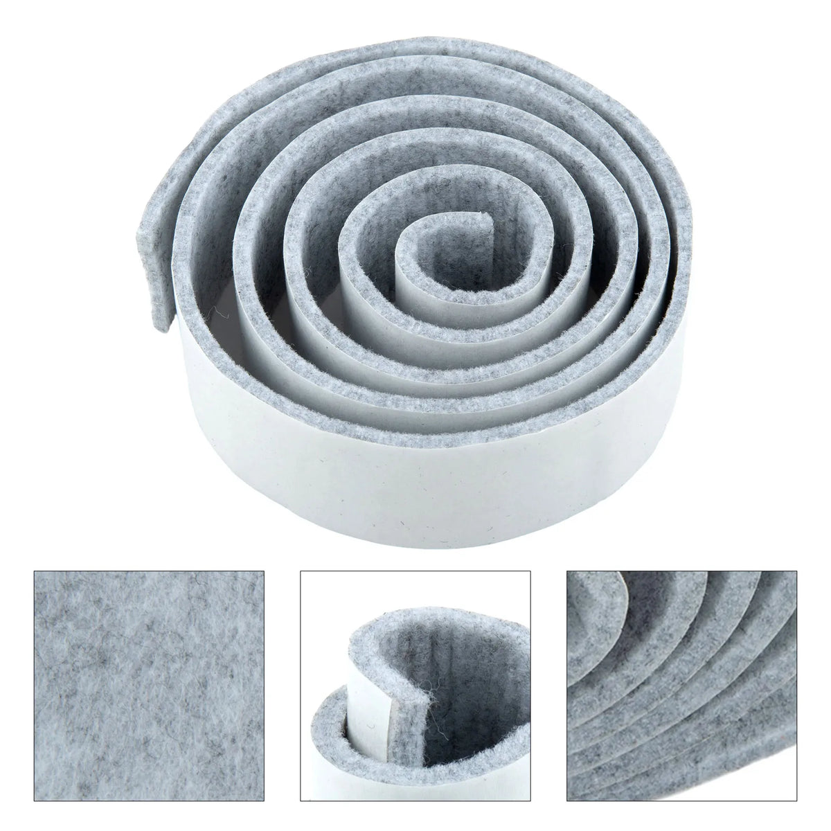 feutre adhésif protection meubles 1m noir gris texturé industriel utilitaire