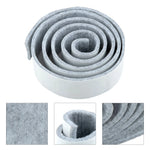 feutre adhésif protection meubles 1m noir gris texturé industriel utilitaire