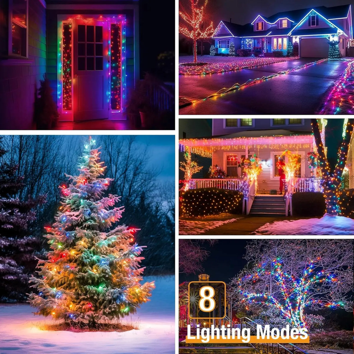 guirlande lumineuse solaire 20m 200led blanc chaud fil cuivre moderne certification ip65 ul rohs
