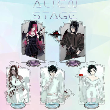 figurines anime fantastiques gothiques anges noir blanc rose rouge vert assiettes coeurs chapeaux