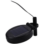 panneau solaire portable flexible remplacement accessoire éclairage jardin extérieur décoration herbe fleur texture végétaleextérieur