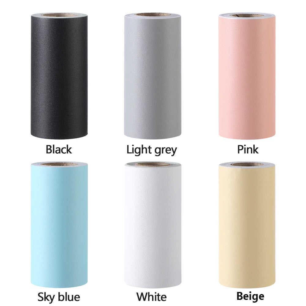 papier autocollant moderne noir gris rose bleu blanc beige uni résistant eau salon chambre