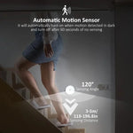 veilleuse led rechargeable sans fil lampe sol blanche moderne détecteur mouvement usb portable