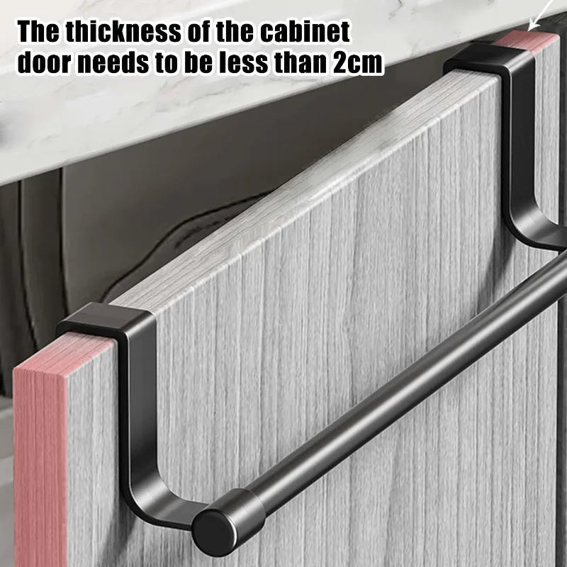porte serviettes mural acier inoxydable moderne clips serviettes colorées rangement salle bain cuisine support