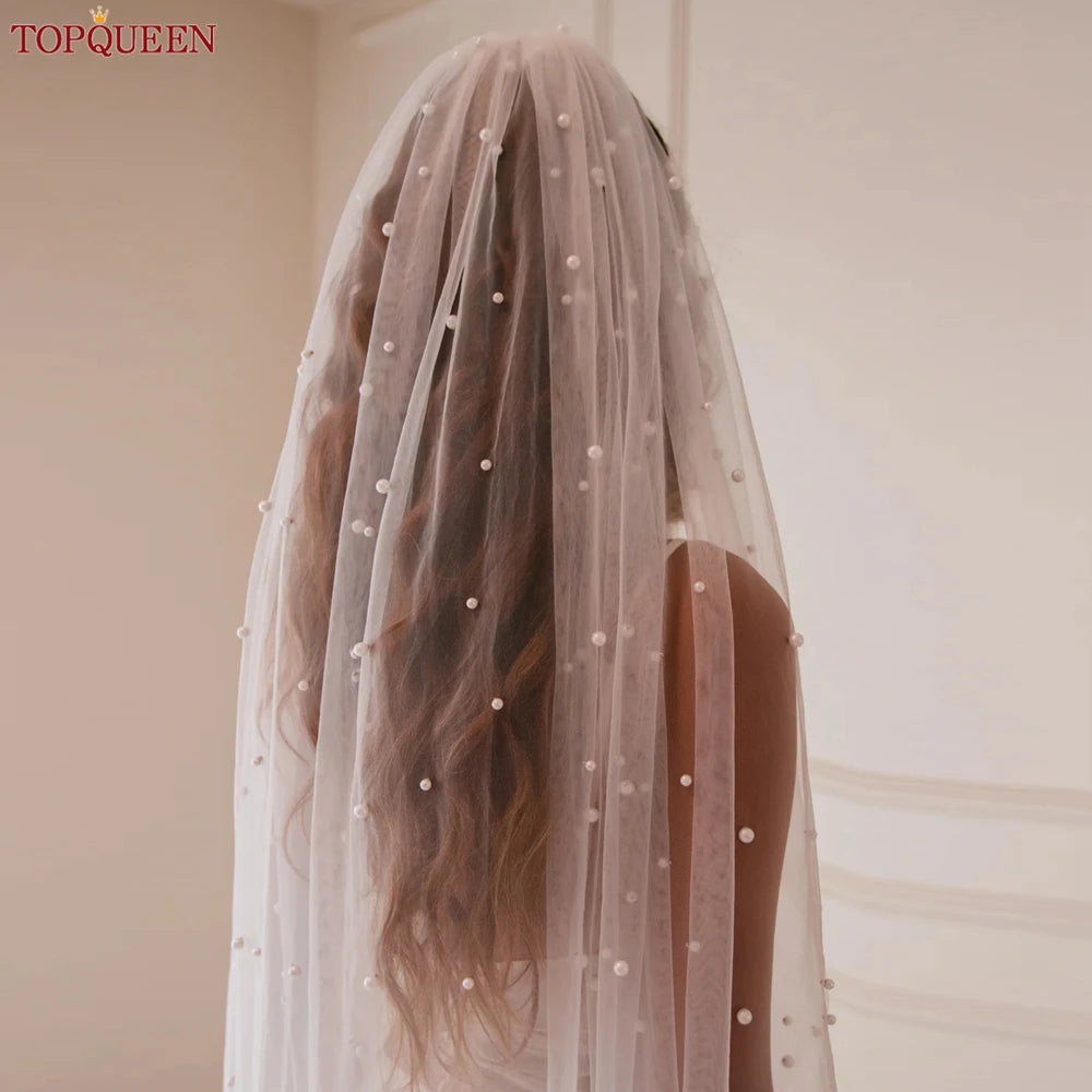 voile mariée blanc classique longue longueur cathédrale clips robe mariée