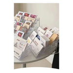 présentoirs transparents cartes collection figurines badges décor kawaii anime manga supports almacenamiento