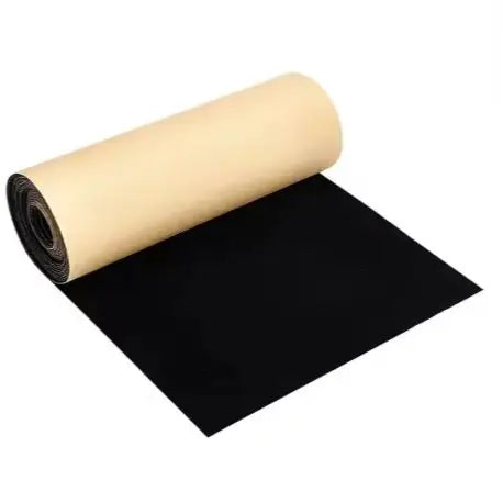 tissu auto adhésif velours noir rouleau 30cm largeur décoration boîte bijoux fabrication tiroirs modernes