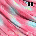 tissu polyester acrylique fleurs motifs floraux classique chinois haute absorption bricolage decoration 50x150cm aramide