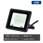 projecteur led puissance variable noir moderne mural 100w 200w 300w 220v aluminium