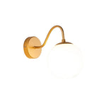 lampe murale moderne appliquée verre noir doré brillante chambre entrée fixée minimaliste lumière led