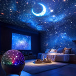 projecteur lumière étoiles lune modes couleurs stroboscopiques chambre enfants décoration festive led usb