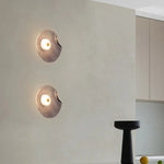 applique murale led blanc translucide moderne fixations vase fleurs tableaux