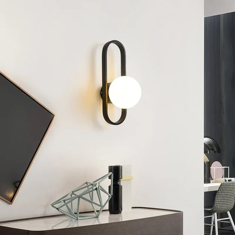 applique murale moderne or noir éclairage cuisine salle manger led 249 2000 lumens fixée