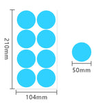 autocollants ronds multicolores 100 pièces stickers adhésifs décoration moderne minimaliste