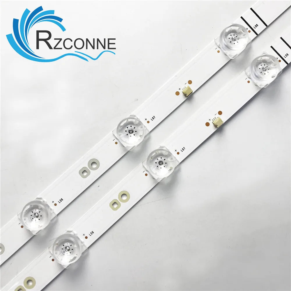 barres lumineuses led blanc doré lentilles transparentes industrielle technique pcs 20 pcs