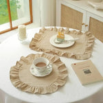 serviettes table classiques rayées rose clair serviettes table beige serviettes table blanches fronces antidérapantes