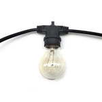 support led e27 extérieur étanche or noir blanc moderne clips câbles connecteurs