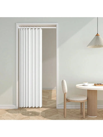 rideaux plissés crème barre isolation moderne extérieurs porte coulissante polyester fil teint minimaliste