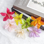 décoration intérieure mariage artificielle rose blanche moderne artisanale 10 pièces papier origami clips fixations