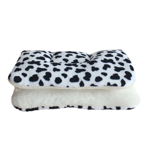 coussin lit chien chat doux flanelle confortable motifs animaux colorés