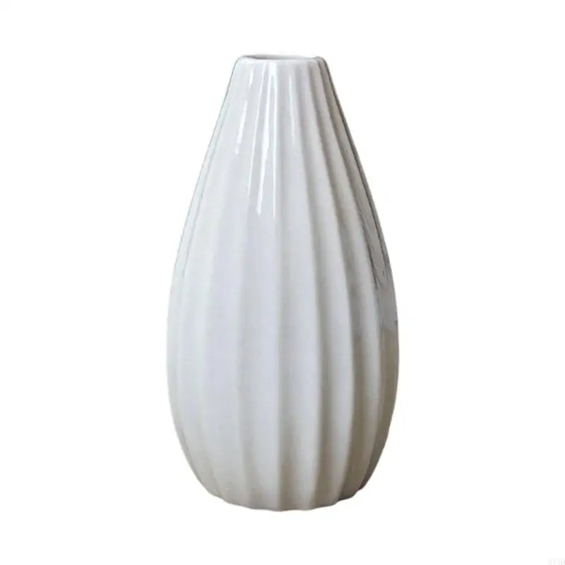 vases céramique plissés blanc vert bleu rose minimaliste décoration maison salon