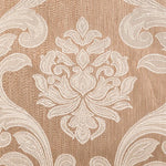 rideaux marron beige noir gris floral imprimé opacité classique anneaux inclusextérieur salon