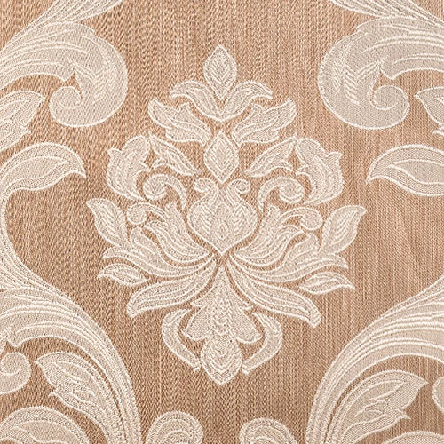 rideaux marron beige noir gris floral imprimé opacité classique anneaux inclusextérieur salon